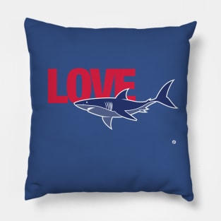 Oxymoron #1 (Shark) Pillow