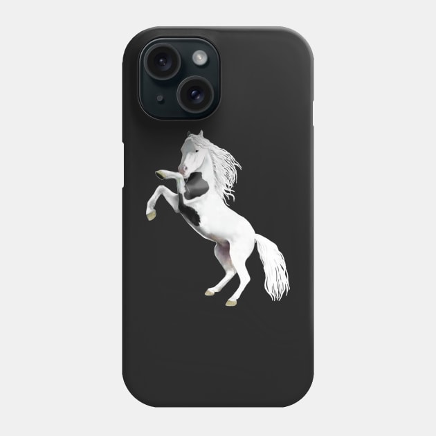 Rearing Shetland Pony Phone Case by bhymer