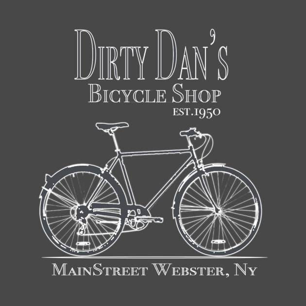 Dirty Dans Bicycle Shop by BlacBoxApparel