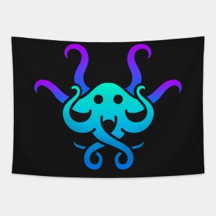 Trippy Psychedelic Octopus Tapestry