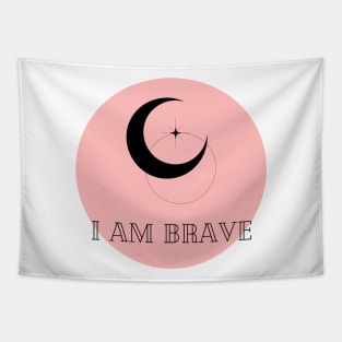 Affirmation Collection - I Am Brave (Rose) Tapestry