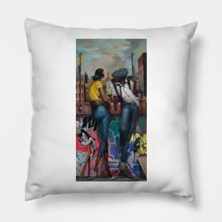 Blackness In Love Pillow