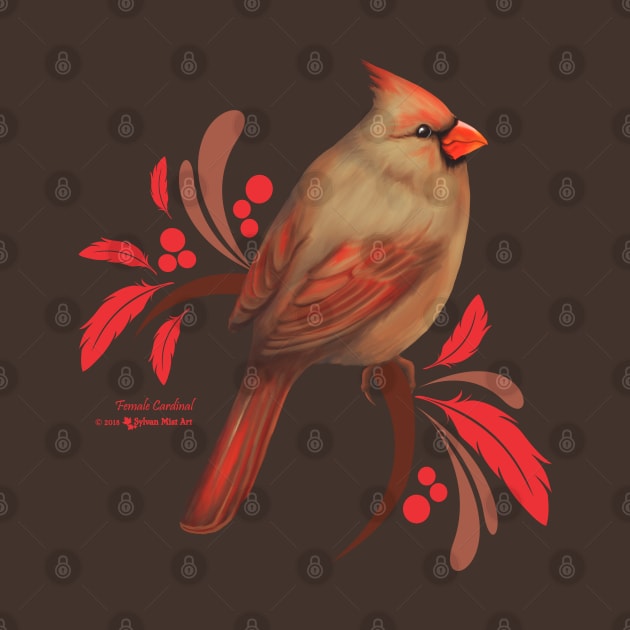 Female Cardinal by Sylvanmistart