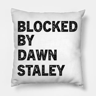 Blocked By Dawn Staley Pillow