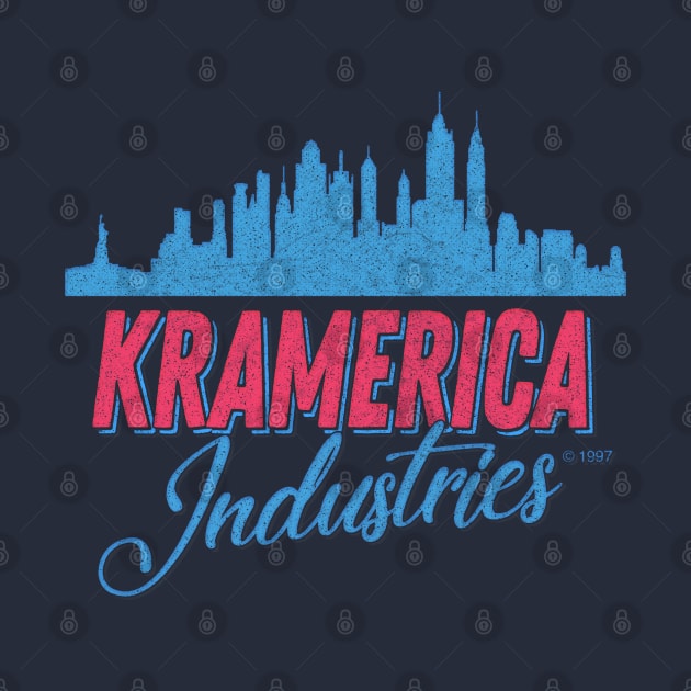 Kramerica Industries - Faded 90s Style Logo Design by DankFutura