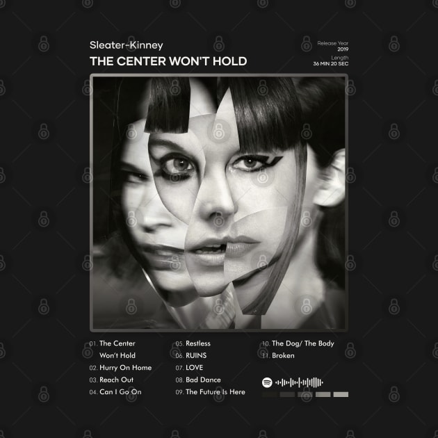 Sleater-Kinney - The Center Won't Hold Tracklist Album by 80sRetro