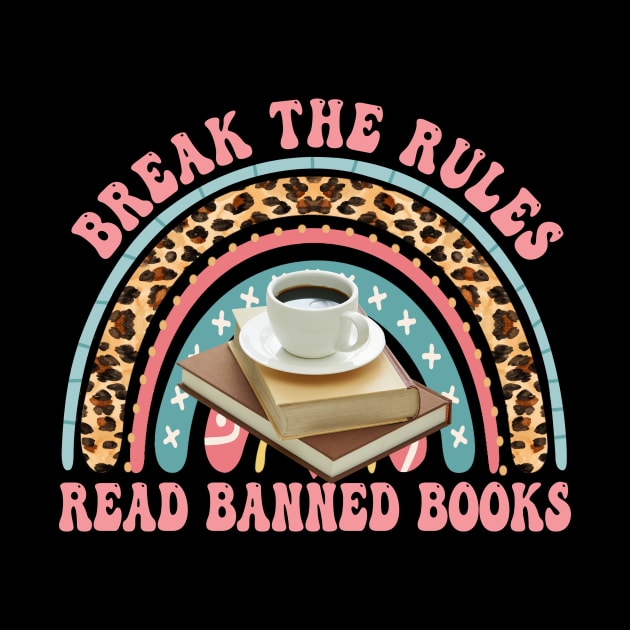 Retro Groovy Read Banned Books Break The Rules Gifts by Spit in my face PODCAST