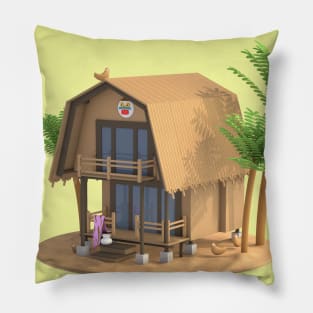 Bali House Pillow