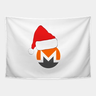 Monero Christmas Cryptocurrency Tapestry