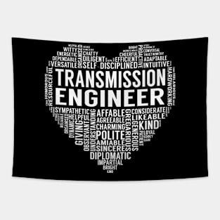 Transmission Engineer Heart Tapestry