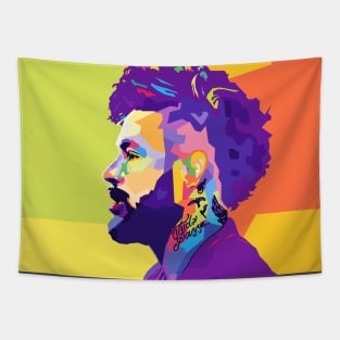 Neymar Wpap Pop Art Tapestry