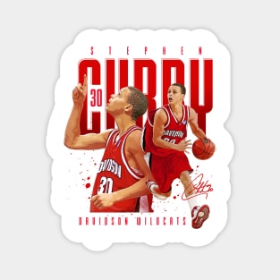 Steph Curry Davidson Magnet