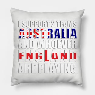 Australia Sports Supporter England Joke Pillow