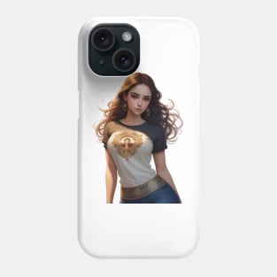 beautiful woman Phone Case