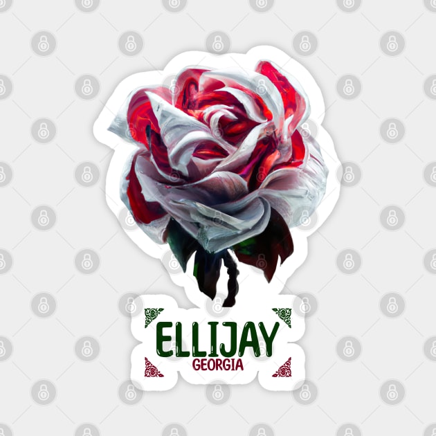 Ellijay Georgia Magnet by MoMido