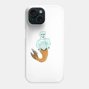 Handsome SquidMerMan Phone Case