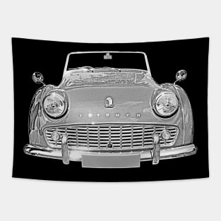 Triumph TR3 classic car Tapestry