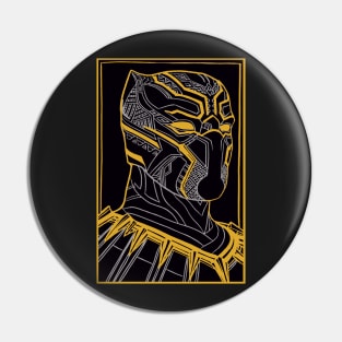 The King Of Wakanda - Black Panther Pin