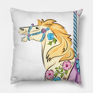 Carousel Horse Pillow