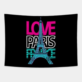 Love Paris Tapestry