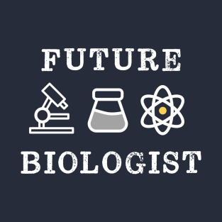 Future Biologist Retro Vintage T-Shirt