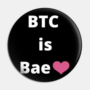 BTC is Bae heart emoji Pin