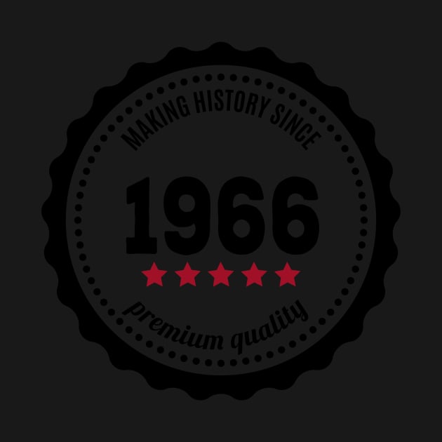 Making history since 1966 badge by JJFarquitectos