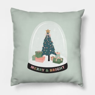 'This The Season / Christmas Snow Globe Pillow