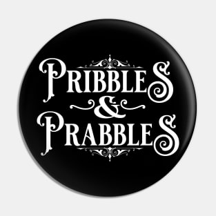 Pribbles & Prabbles (WHT) Pin