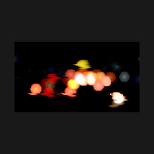 Bokeh night lights fine art photography T-Shirt