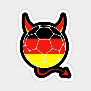 Germany Football Halloween Magnet