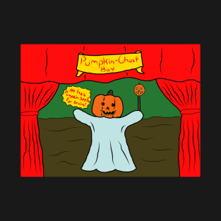 Pumpkin-Ghost Boy T-Shirt