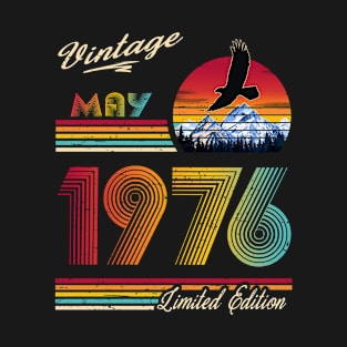 May 1976 Birthday T-Shirt