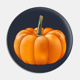 A Short Pumpkin (Blue) Pin