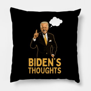 Joe Biden's Thoughts Pillow
