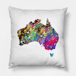 Australia map Pillow