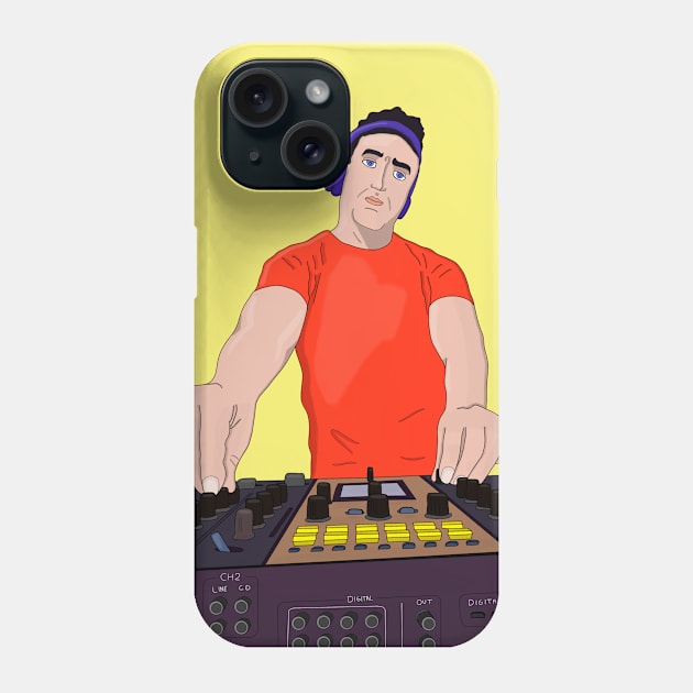 DJ Party for Music Lovers Phone Case by DiegoCarvalho