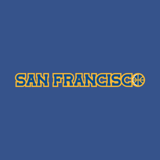 San Francisco basketball city T-Shirt