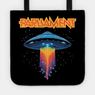 Parliament Funkadelic Retro Mothership UFO Rock Funk Throwback Tote