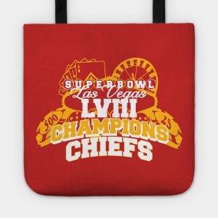 Chiefs Super Bowl LVIII Champions 2024 Tote