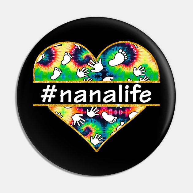 Hippe Heart Nana Life Pin by gotravele store