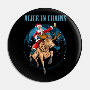 IN CHAINS BAND XMAS Pin