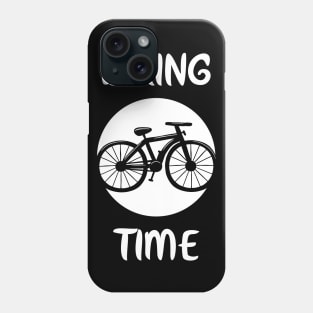 Biking Time, Cyclist Phone Case