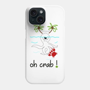 under sea octopus Phone Case