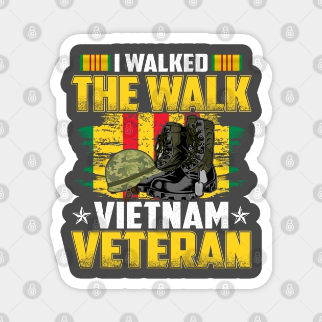 Vietnam Veteran Magnet by Kingdom Arts and Designs