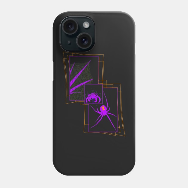 Black Widow V28 (Multicolor) Phone Case by IgorAndMore