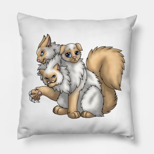 CerPURRus: Red Point Pillow