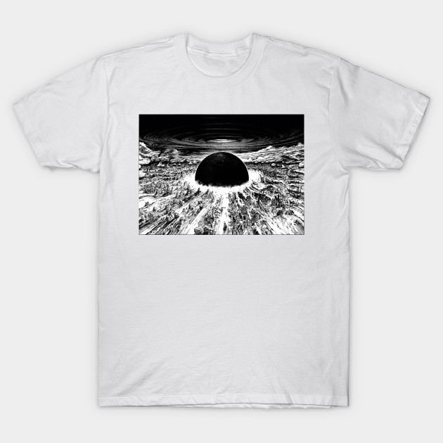 Wallpaper Akira Neo Tokyo Explosion Akira T Shirt Teepublic Desktop Wallpaper Free