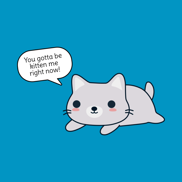 Funny Cat Pun - Humor - T-Shirt | TeePublic