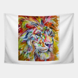 LION PORTRAIT Tapestry